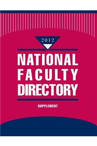 National Faculty Directory, Supplement