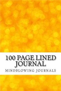100 Page Lined Journal