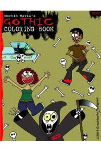 Morbid Marla's Gothic Coloring Book