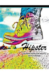 Hipster Coloring Books for Adults