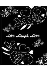 Live, Laugh, Love, Sketchbook