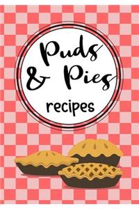 Puds & Pies Recipes