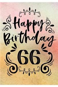Happy Birthday 66