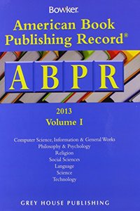 American Book Publishing Record Annual, 2013
