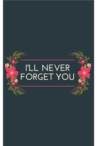 I'll Never Forget You