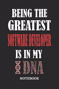 Being the Greatest Software Developer is in my DNA Notebook