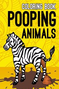 Pooping Animals Coloring Book