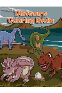 Dinosaurs Coloring Books