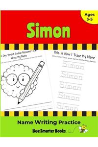 Simon Name Writing Practice