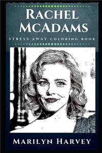 Rachel McAdams Stress Away Coloring Book