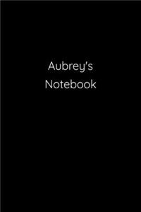 Aubrey's Notebook