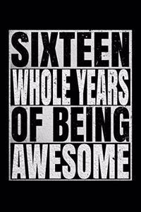 Sixteen whole Years Of Being Awesome