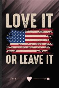 Love It or Leave It