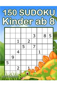150 Sudoku Kinder ab 8