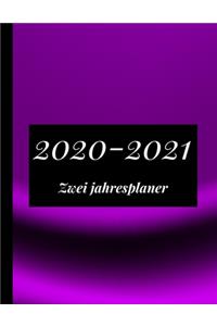 2020-2021 Zwei jahresplaner