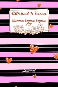 Sisterhood Is Forever Gamma Sigma Sigma