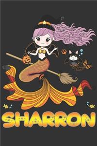 Sharron: Sharron Halloween Beautiful Mermaid Witch Want To Create An Emotional Moment For Sharron?, Show Sharron You Care With This Personal Custom Gift With