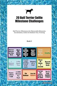 20 Bull Terrier Selfie Milestone Challenges