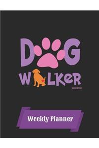 Dog Walker Weekly Planner