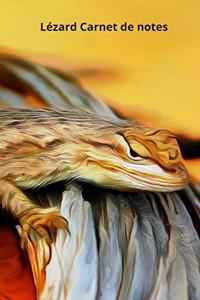 Lézard Carnet de notes