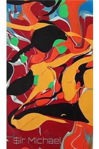 Abstract painting sir Michael Artist creative blank Journal