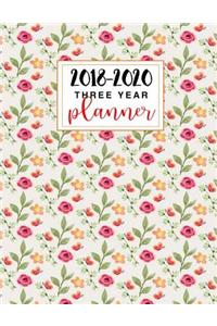 2018-2020 Three Year Planner