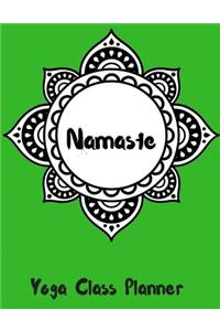 Yoga Class Planner