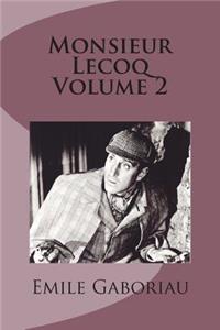 Monsieur Lecoq Volume 2
