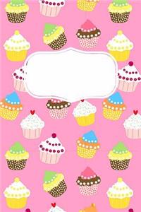 Cute Cupcake Notebook