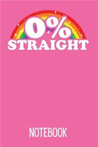 0% Straight Notebook
