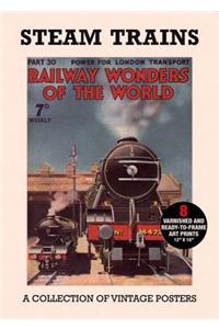 Poster Pack: Steam Trains