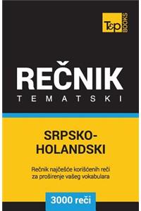 Srpsko-Holandski Tematski Recnik - 3000 Korisnih Reci