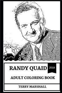 Randy Quaid Adult Coloring Book