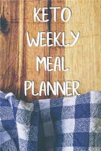 Keto Weekly Meal Planner