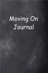 Moving On Journal Chalkboard Design