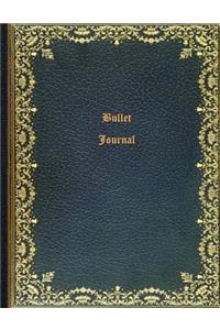 Golden Teal Bullet Journal