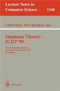 Database Theory - Icdt'99