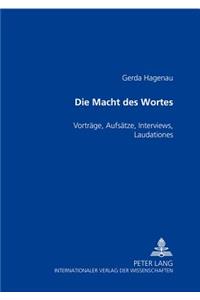 Die Macht Des Wortes