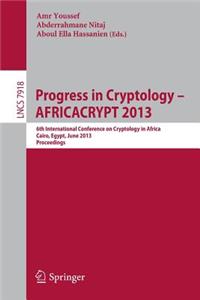 Progress in Cryptology -- Africacrypt 2013