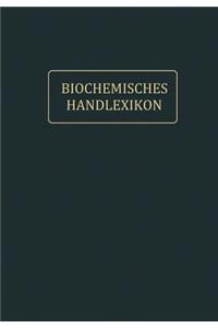 Biochemisches Handlexikon