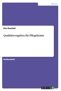 Qualitätsvorgaben für Pflegeheime