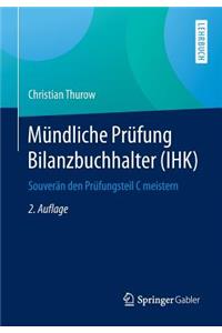 Mündliche Prüfung Bilanzbuchhalter (Ihk)