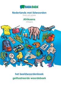Nederlands met lidwoorden - Afrikaans, het beeldwoordenboek