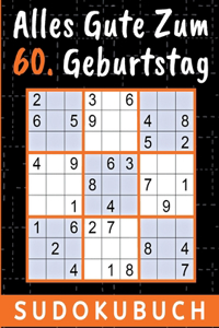 60 Geburtstag Geschenk Alles Gute zum 60. Geburtstag - Sudoku