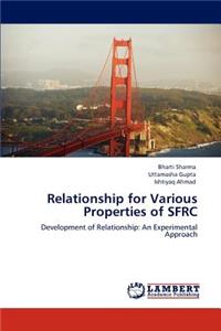 Relationship for Various Properties of SFRC