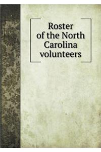 Roster of the North Carolina volunteers