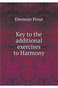 Key to the Additional Exercises to Harmony