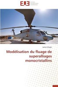 Mod?lisation Du Fluage de Superalliages Monocristallins