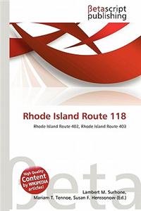 Rhode Island Route 118