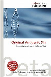 Original Antigenic Sin